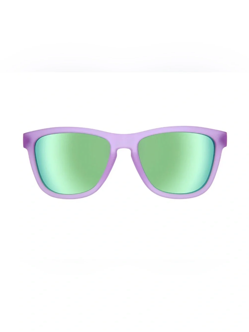 goodr Purple Frame Mirror Polarized Sunglasses NWT